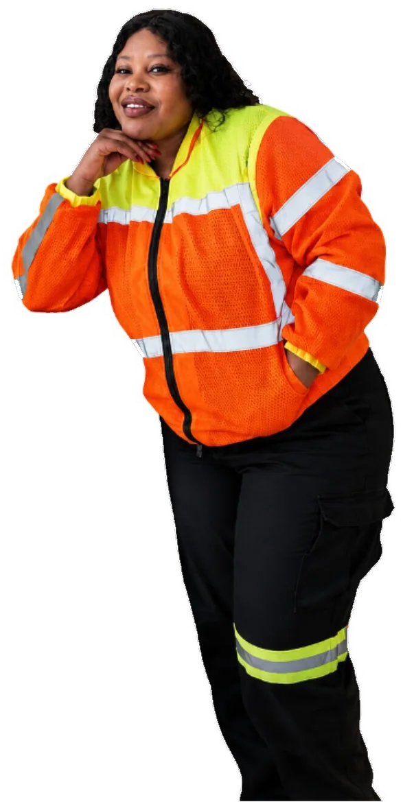 Oceano Safety Consulting safety consultant in high-visibility workwear